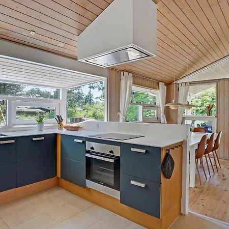 Gorgeous In Knebel With Sauna Vakantiehuis